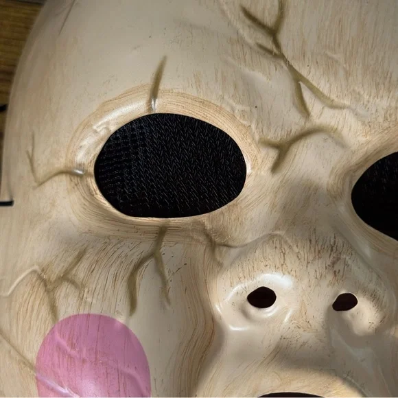 Disguise Creepy Cracked Baby Doll Full Face Mask‎ 2009 Halloween Costume - Picture 2 of 7